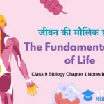 Class 9 Biology Chapter 1 Notes in Hindi